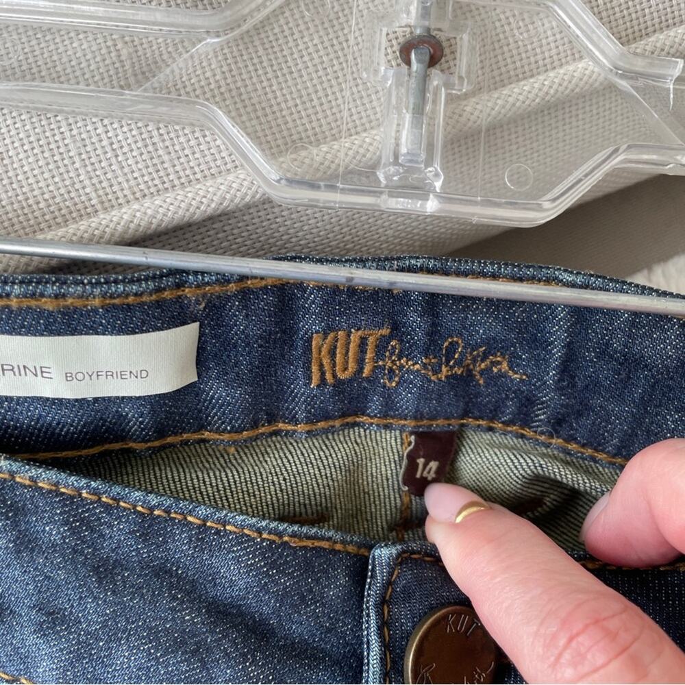 NWT Kut from the Kloth Boyfriend Jeans Studded - Picture 6 of 6